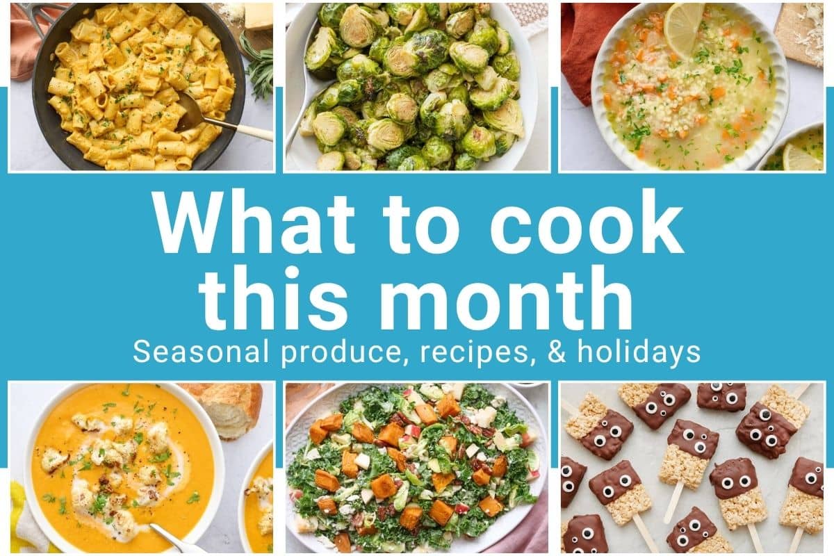 What recipes to cook this October 2026.