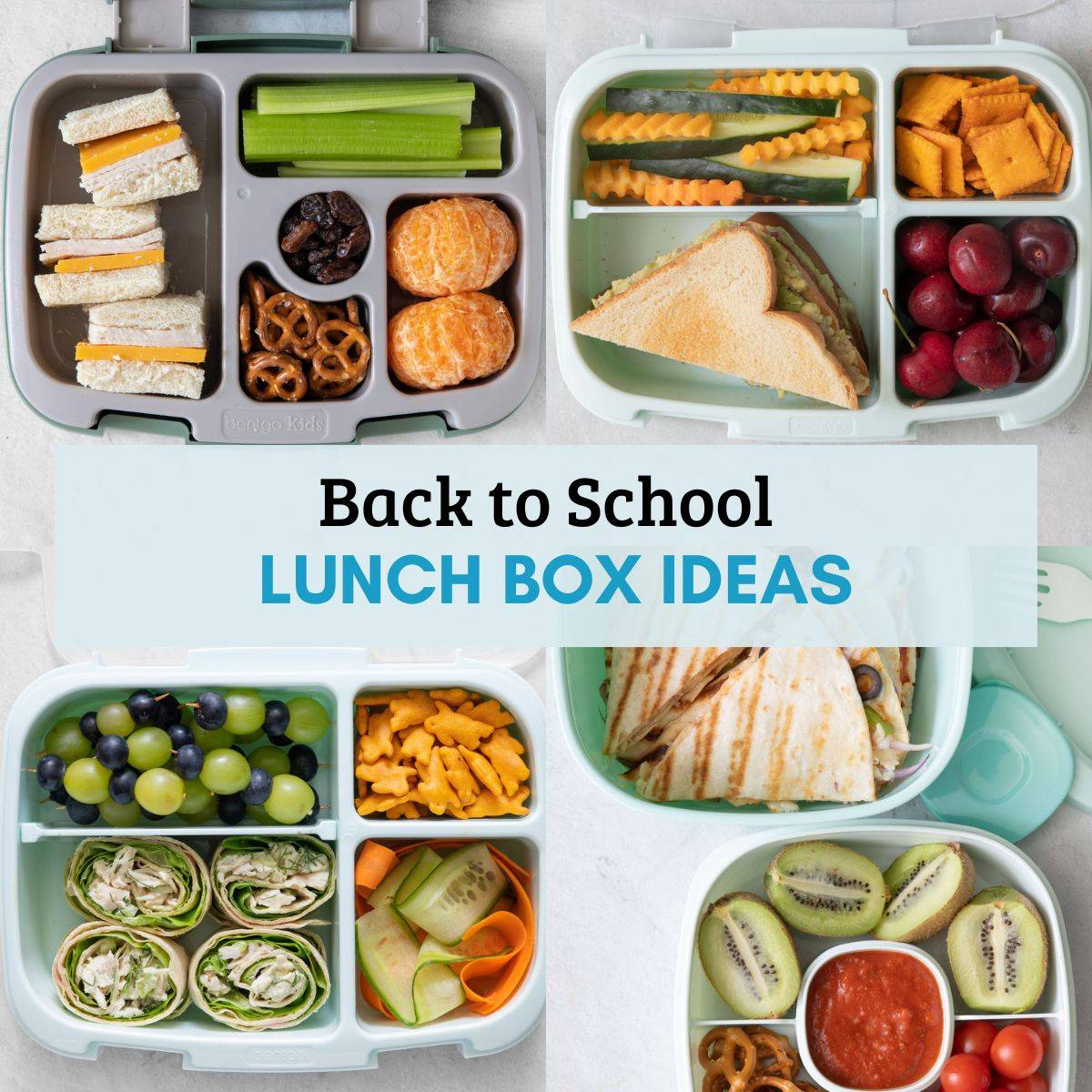 Back to School Lunch Box Ideas