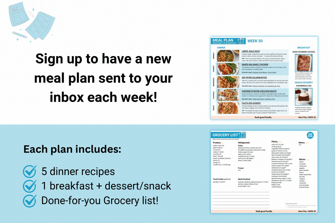 FGF - Weekly Meal Plans