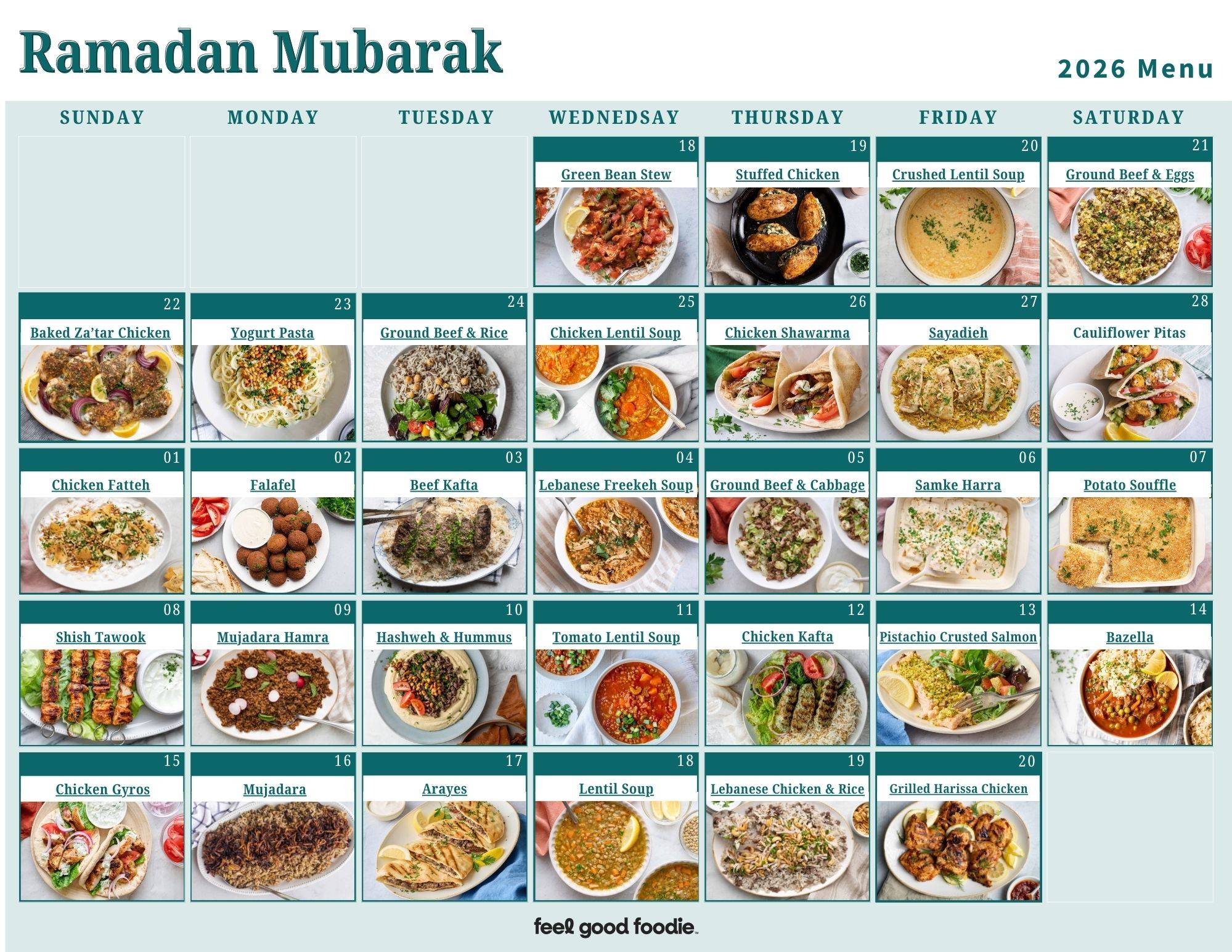 FGF - 2026 Ramadan Calendar
