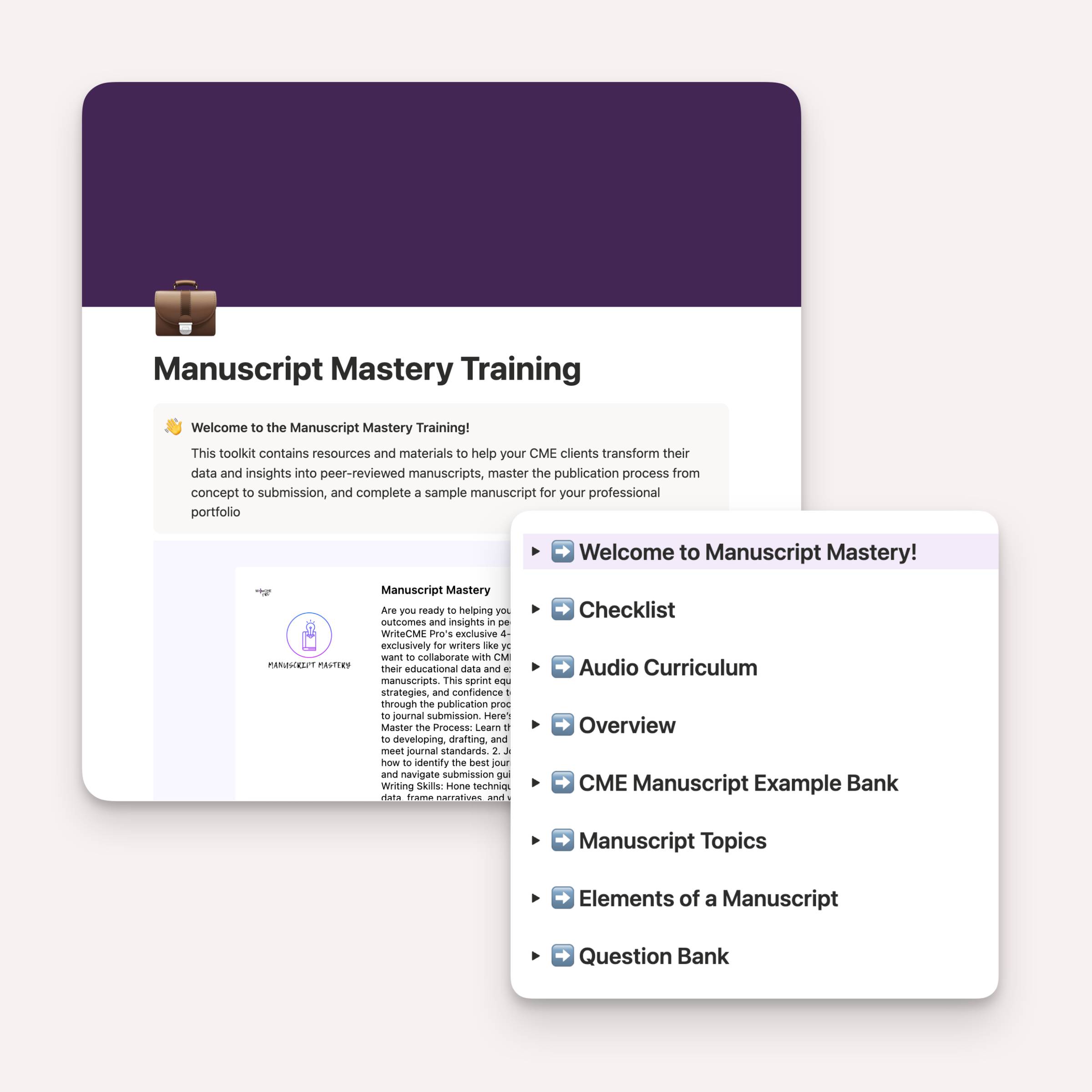 📚 Manuscript Mastery • Full Package Training 