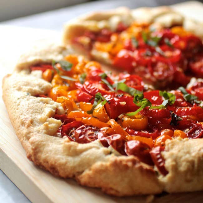 Overhead image of crusty cranberry pecan bread