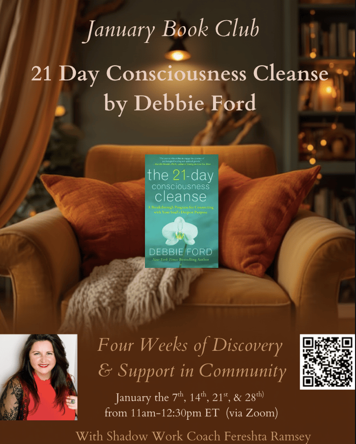 January Book Club - The 21 Day Consciousness Cleanse by Debbie Ford