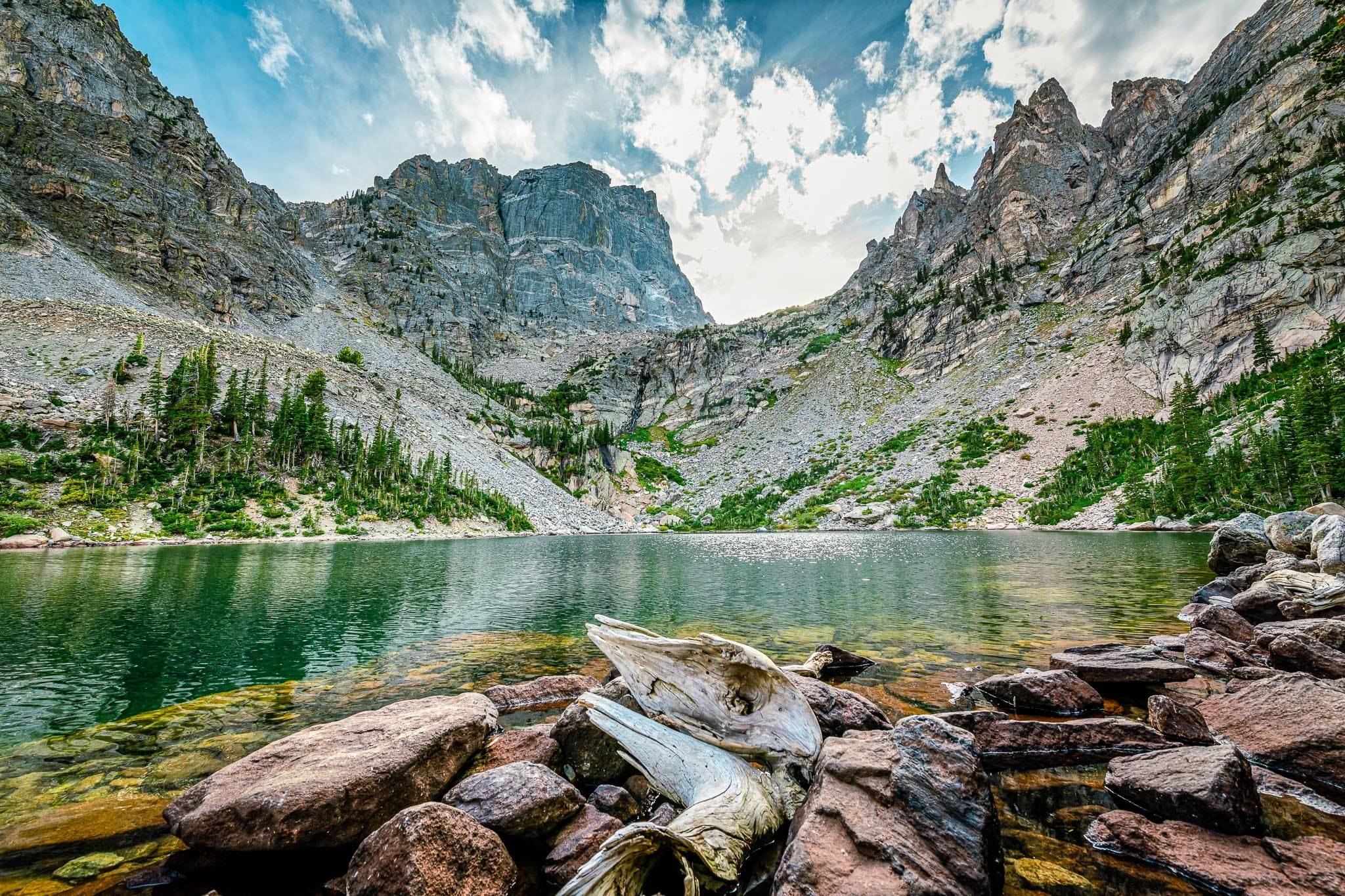 The Emerald Lake Trail in Rocky Mountain National Park is a photographer’s dream and a hiker’s delight. 