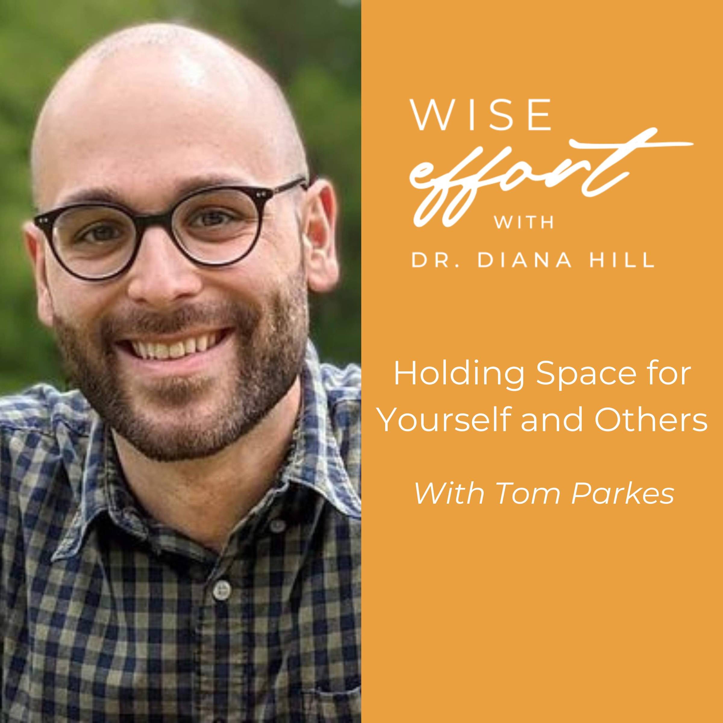 holding space for yourself and other with Tom Parkes Dr. Diana Hill | ACT Psychologist | Leadership Coach | Wise Effort 