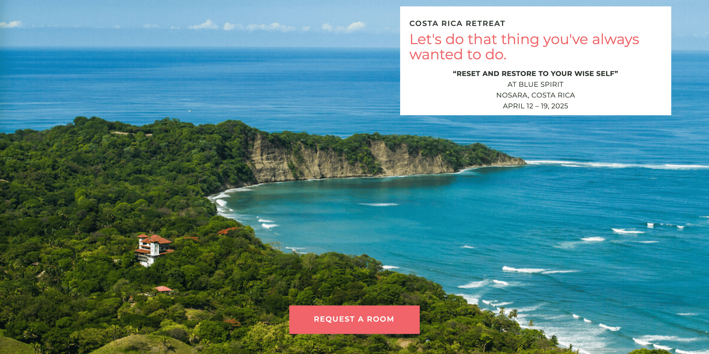 Ocean Costa Rica retreat at Blue Spirit with Dr. Diana Hill 