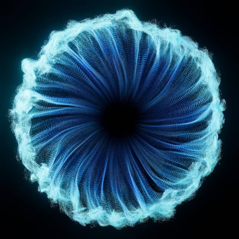 A stunning abstract image of a vortex.