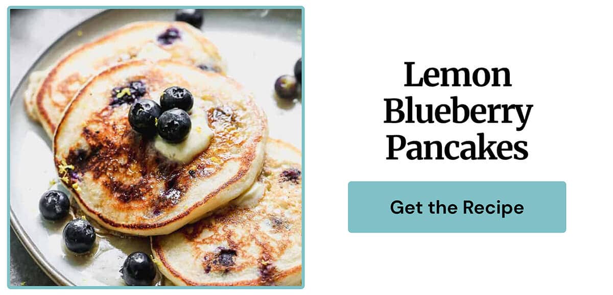 Lemon Blueberry Pancakes