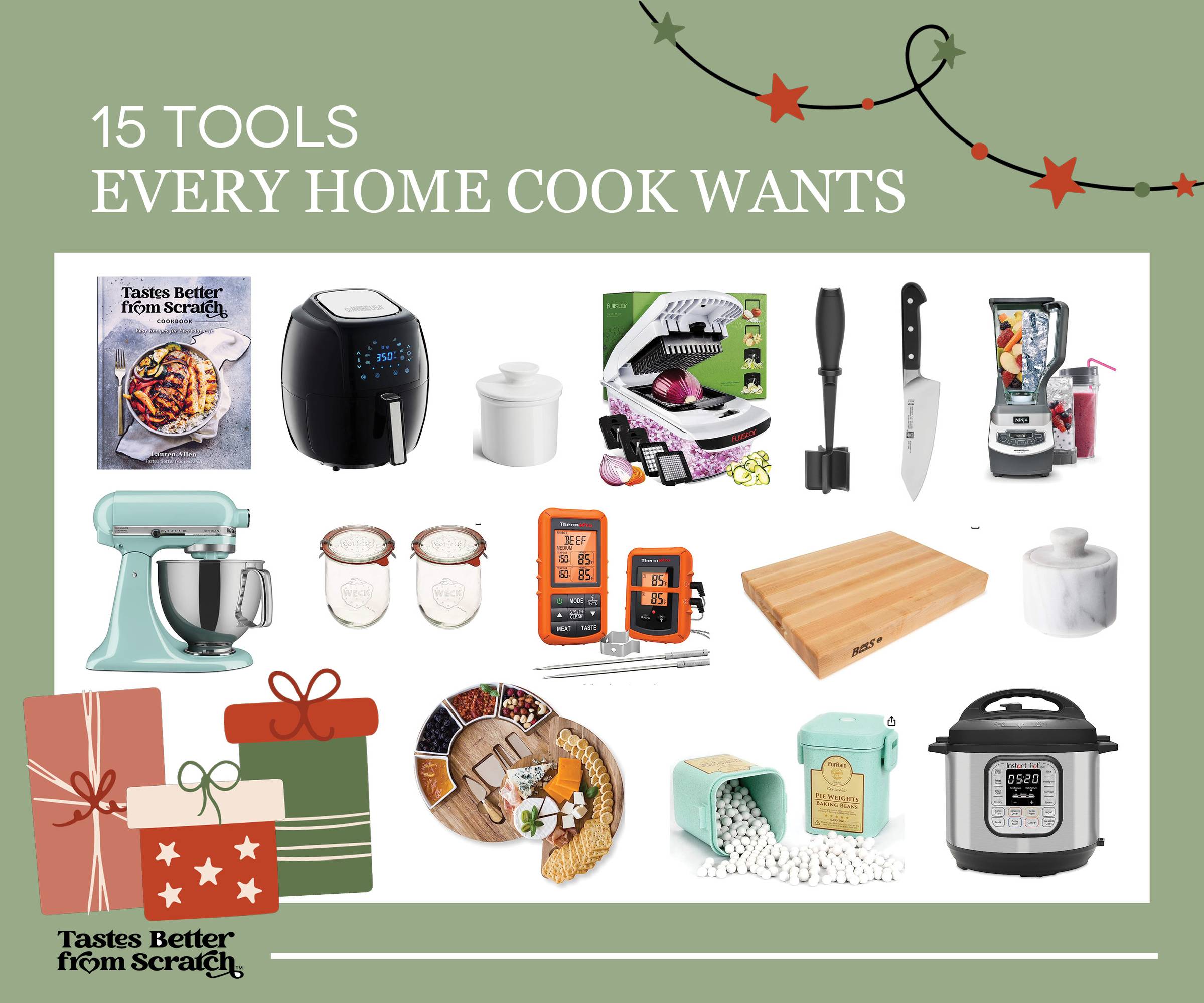 15 tools every home cook wants - the link for the list is above