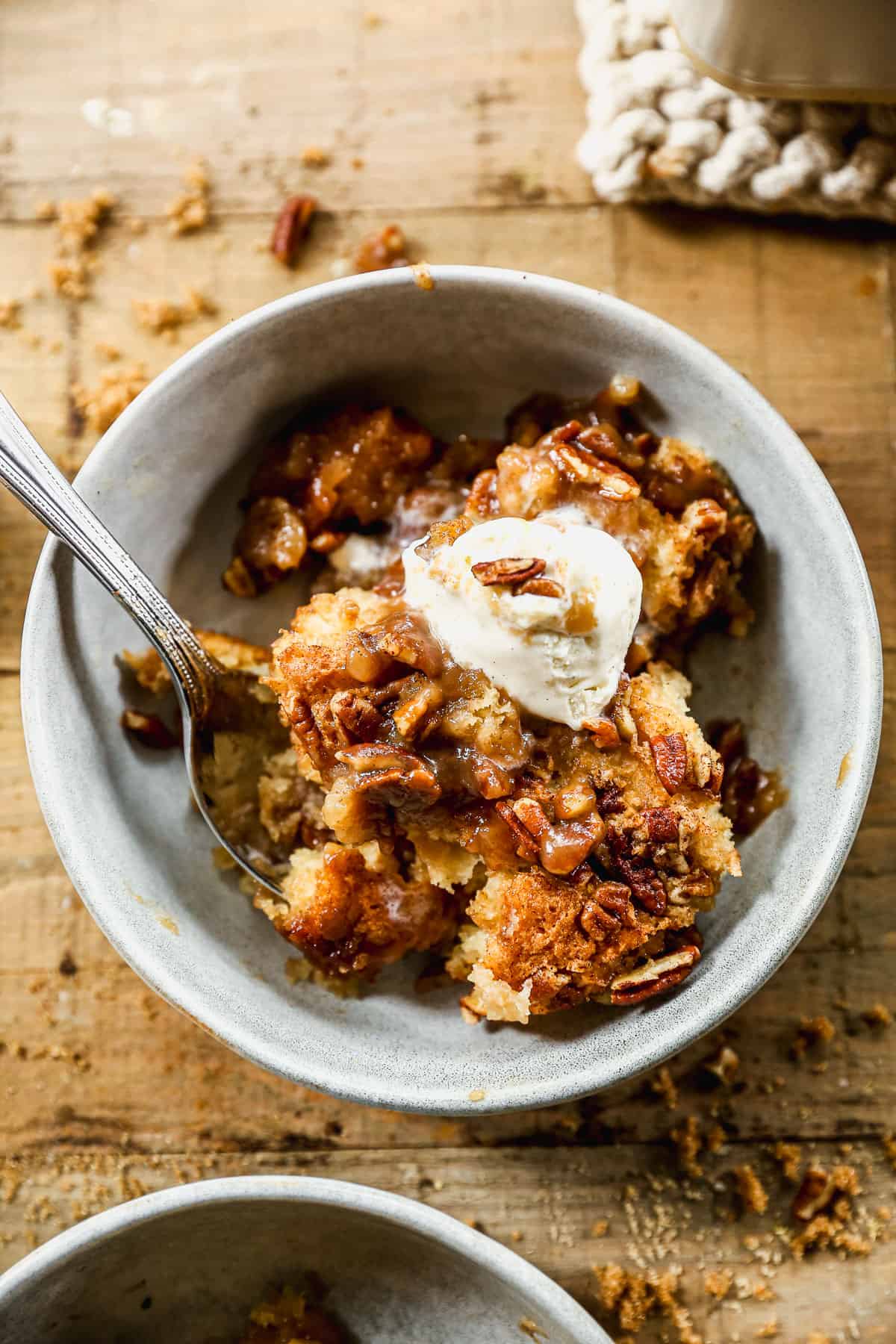 Pecan Cobbler.