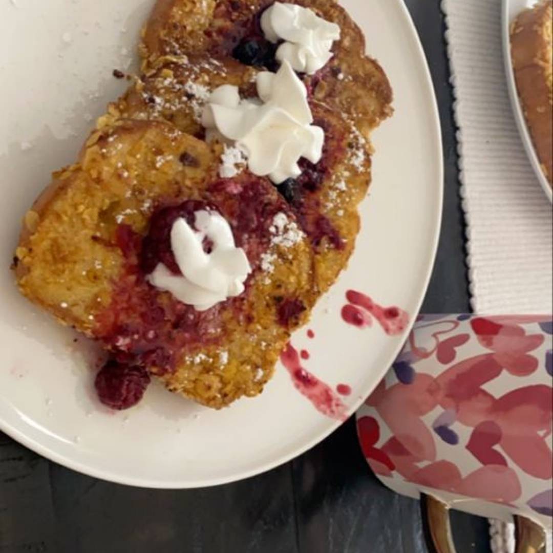 Crunchy French Toast.