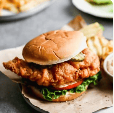 Chick-fil-a copycat chicken sandwich.