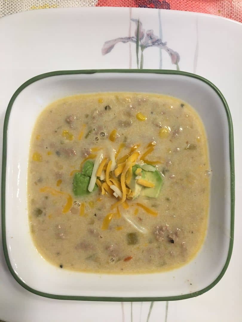 White Chicken Chili.