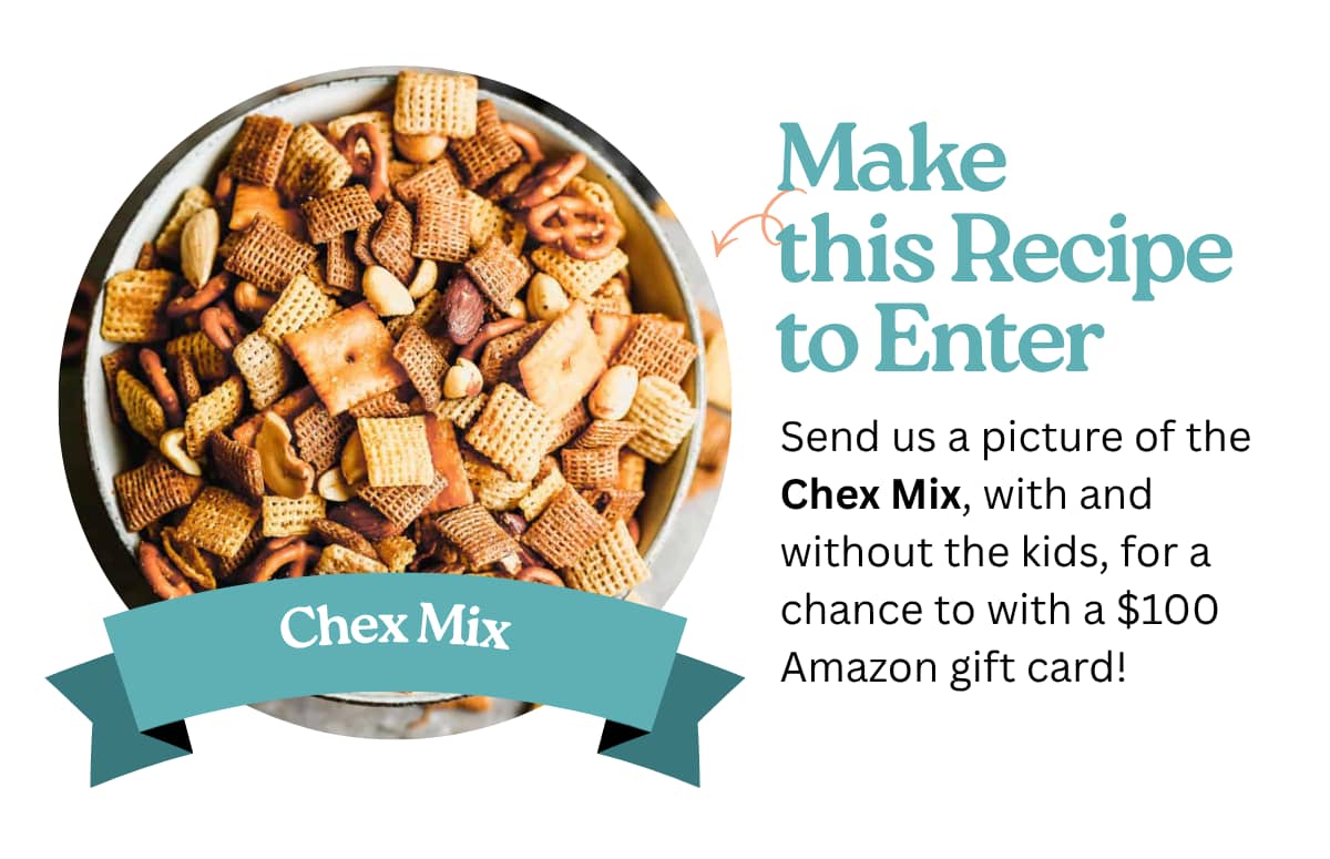 Make this Chex Mix Recipe to Enter