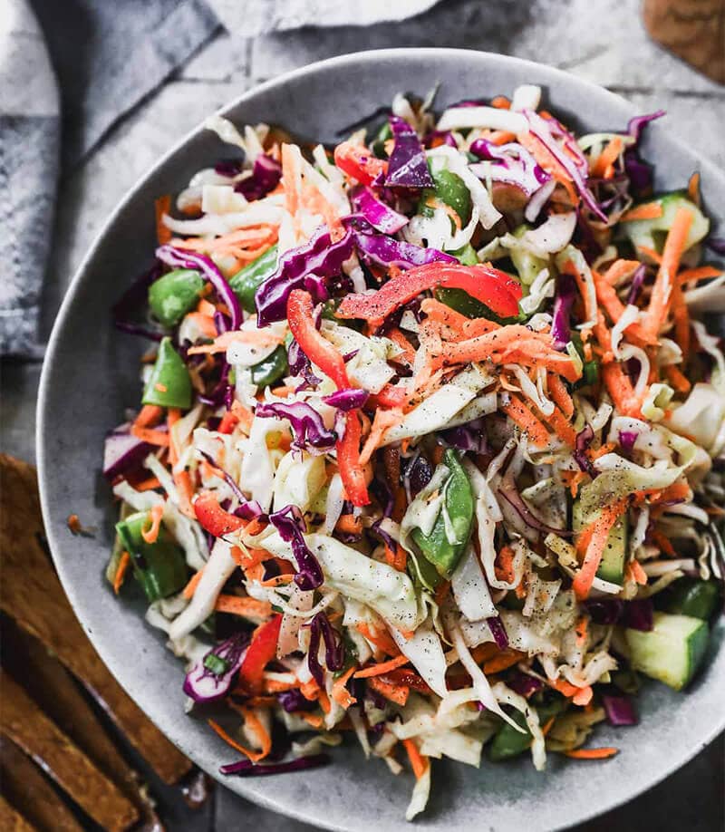 Vinegar Coleslaw