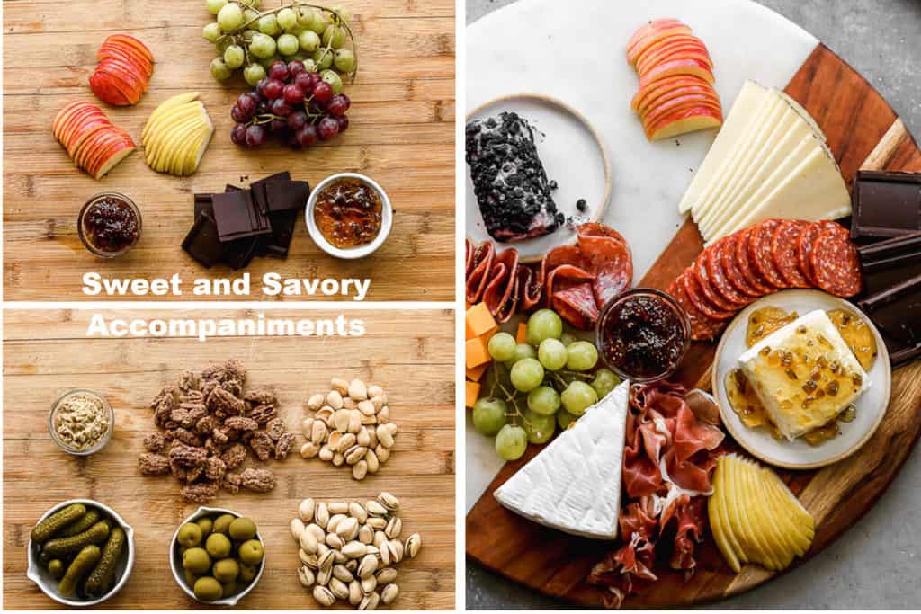 Charcuterie board ingredient ideas