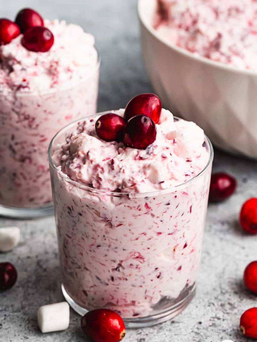 Cranberry Fluff Salad.