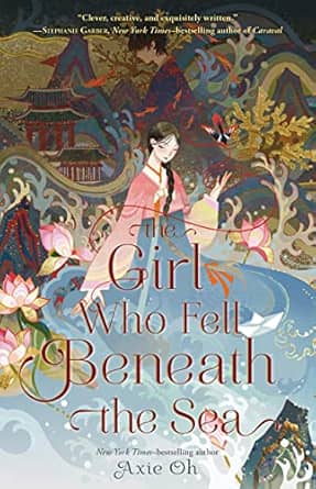 Book cover: the girl who fell beneath the sea.