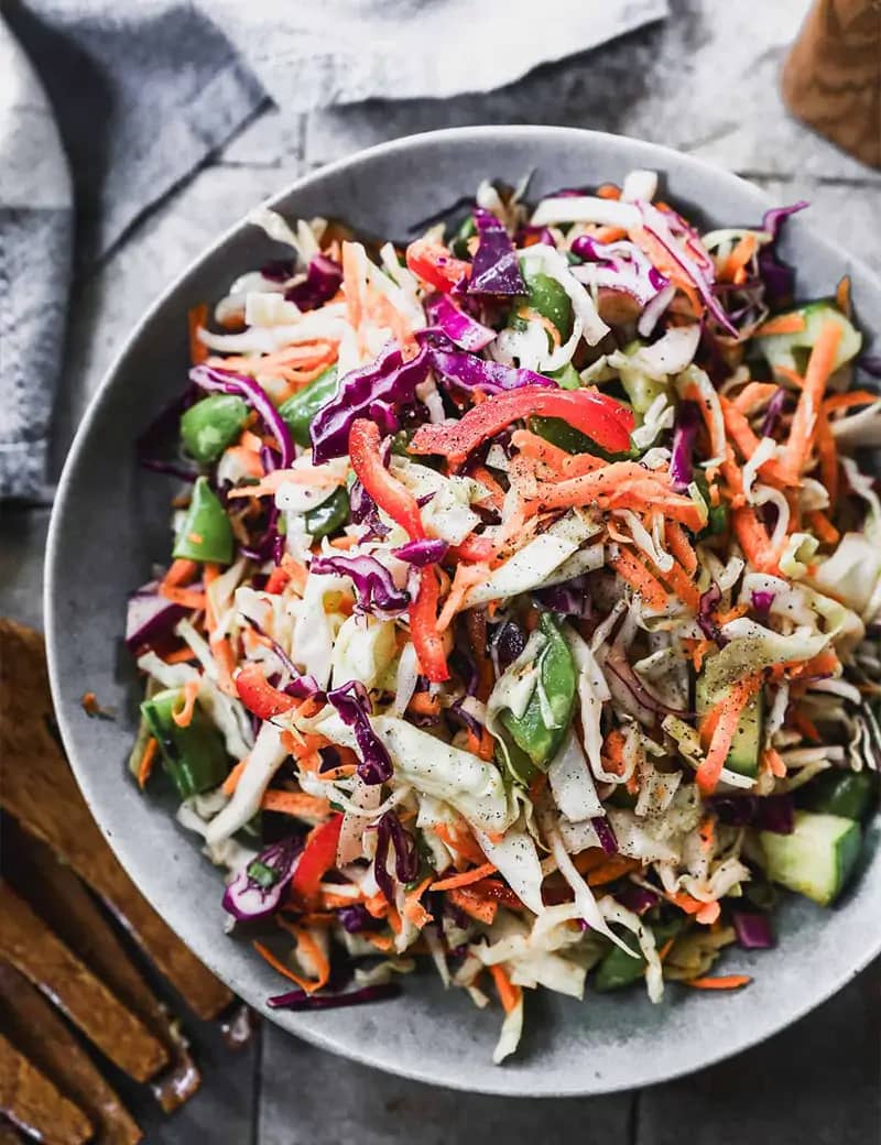 Vinegar Coleslaw