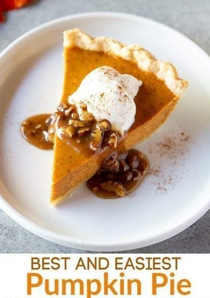 Best and easiest pumpkin pie.