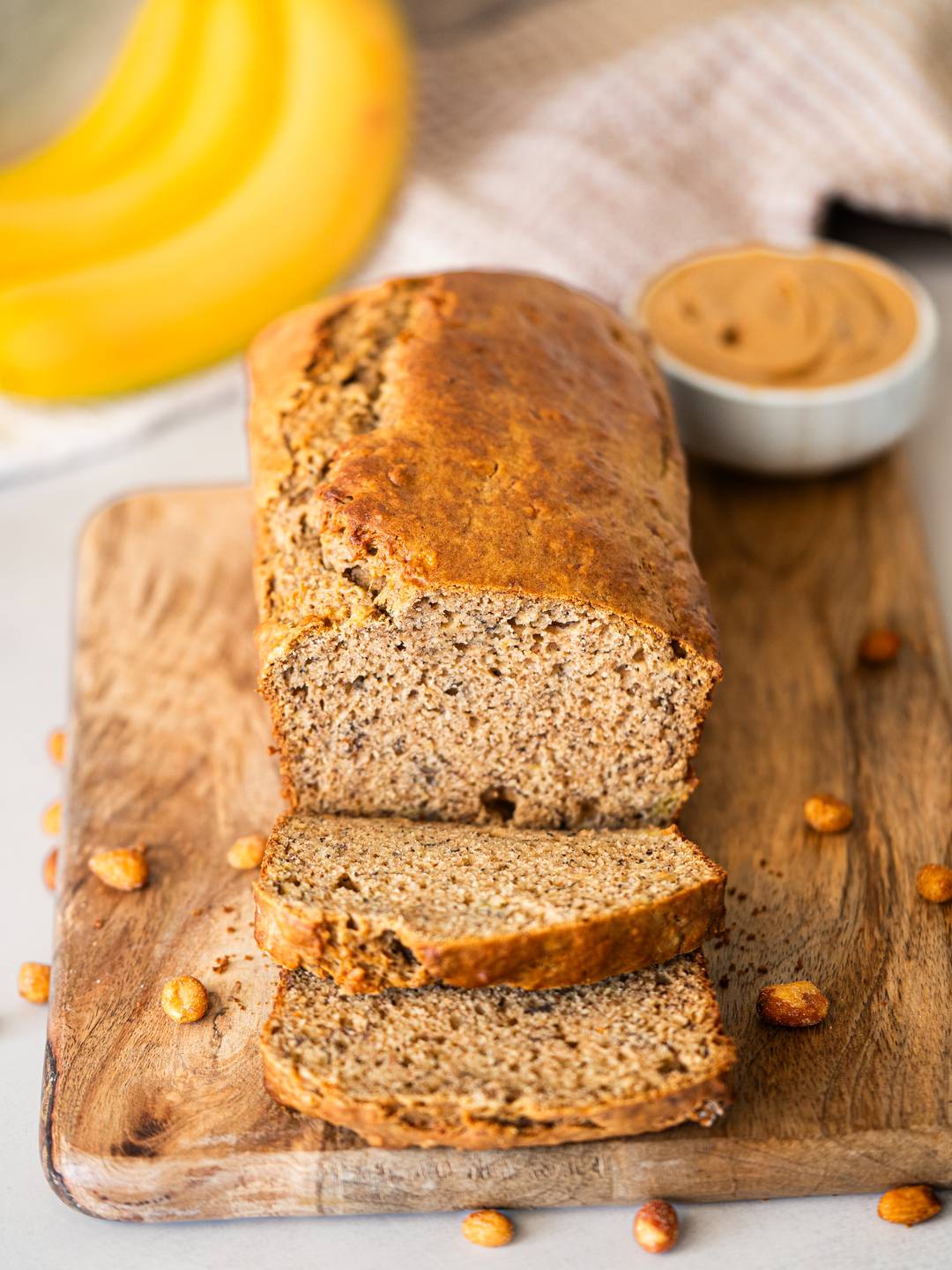 peanut butter banana bread.