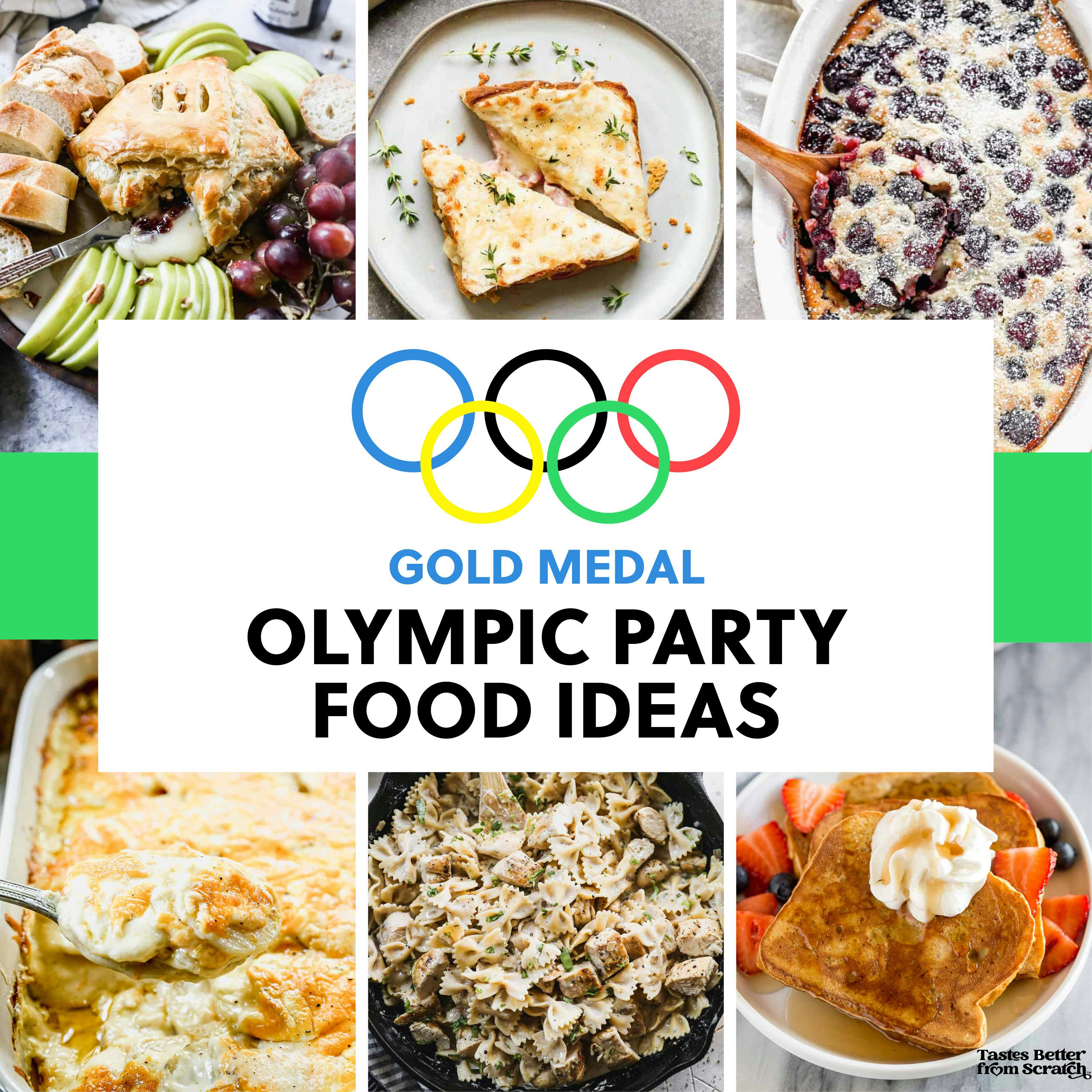 Gold Medal Olympic Party Food Ideas.