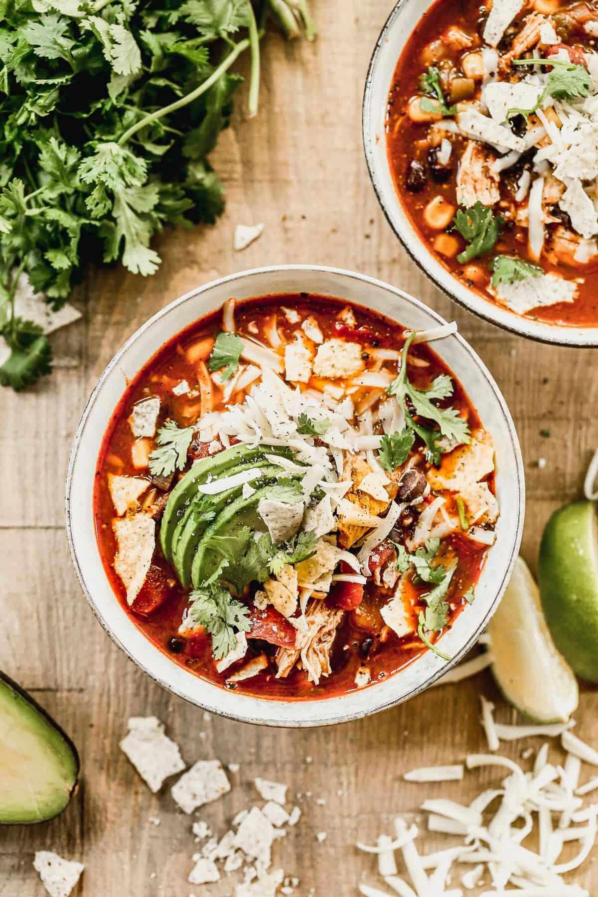 Chicken Tortilla Soup.