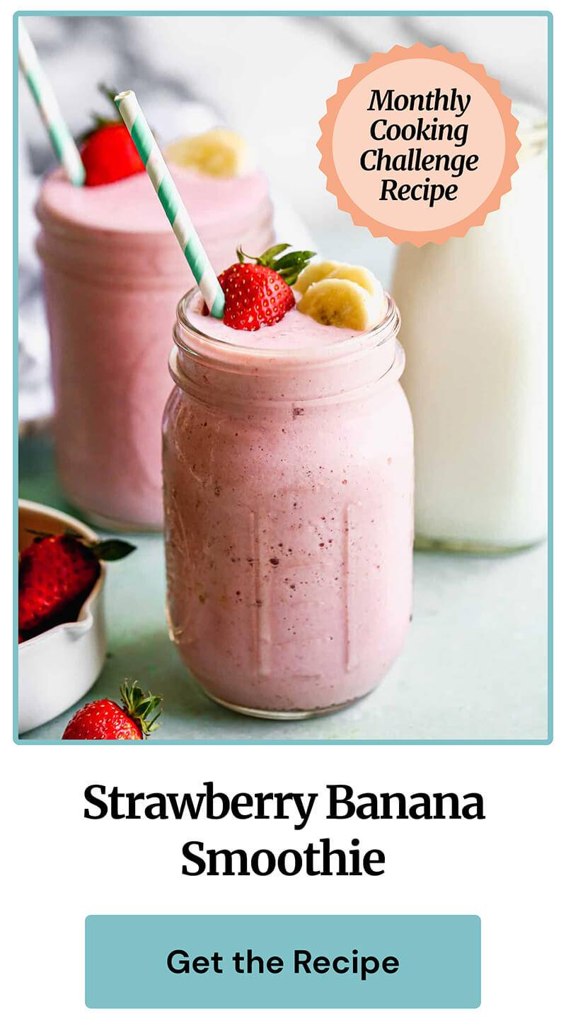 Strawberry Banana Smoothie | GET THE RECIPE