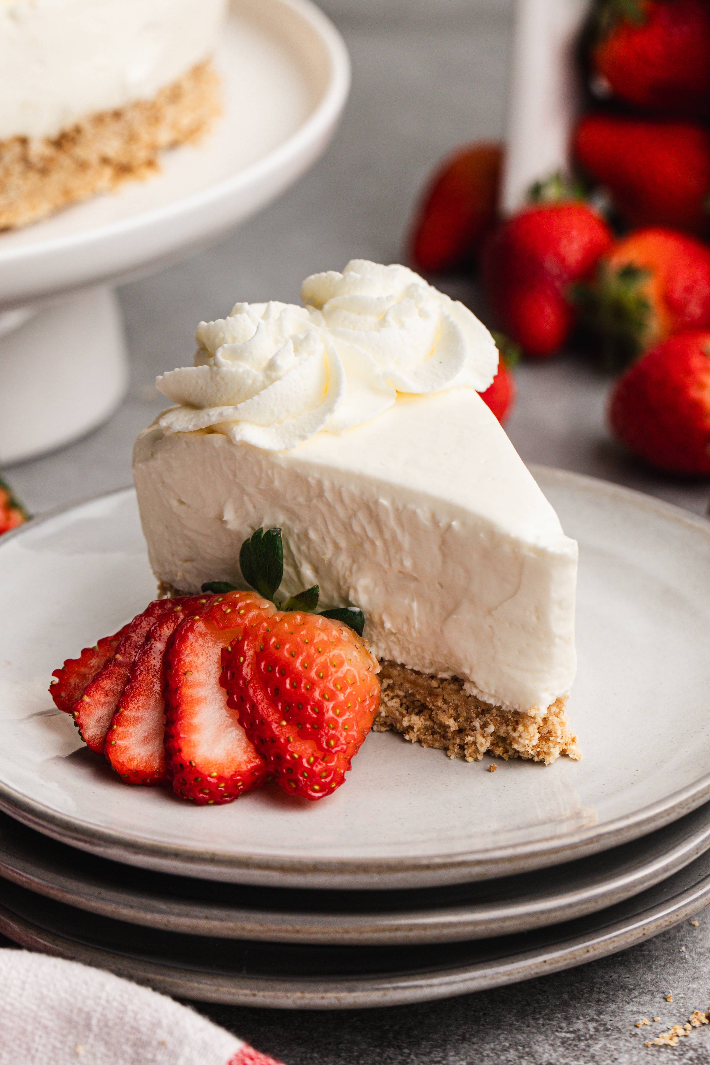 No bake cheesecake.