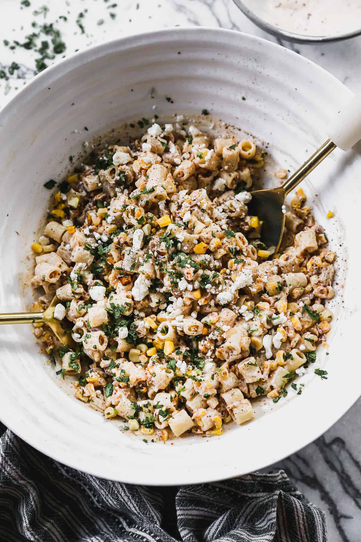 Street Corn Pasta Salad.