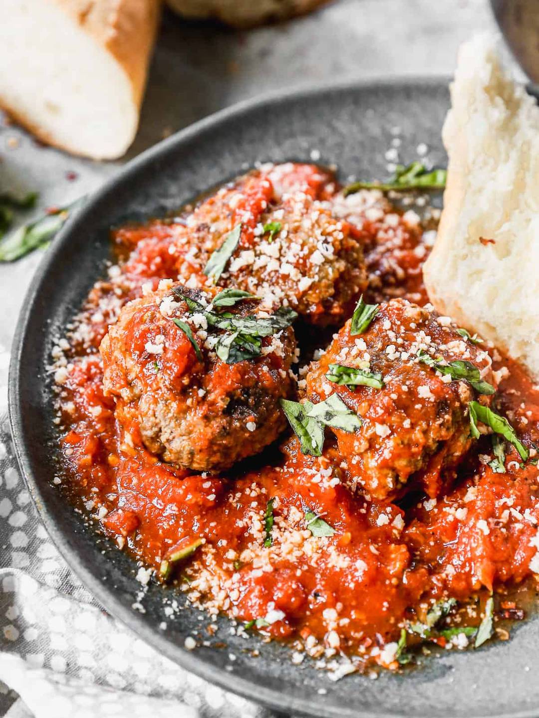 Meatballs Arrabbiata.