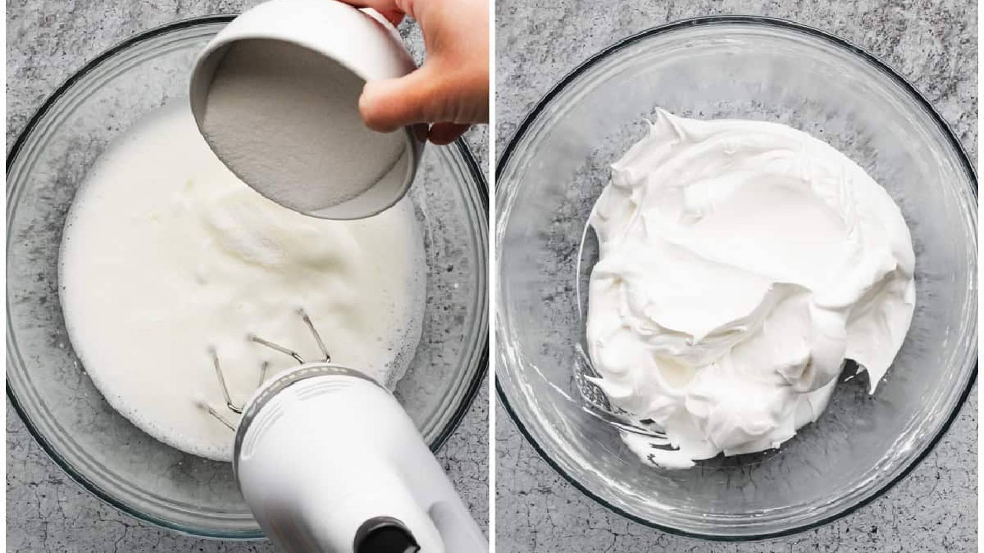 Mini Pavlova Process.