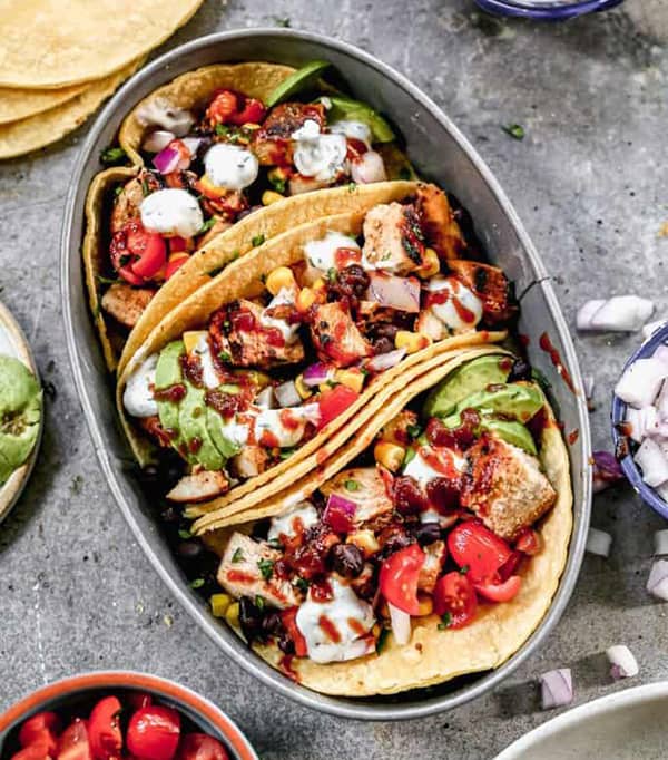 BBQ Chicken Tacos