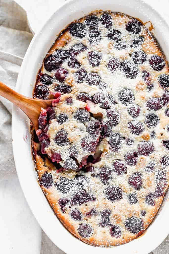 Cherry Clafoutis.