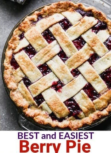 Triple Berry Pie.