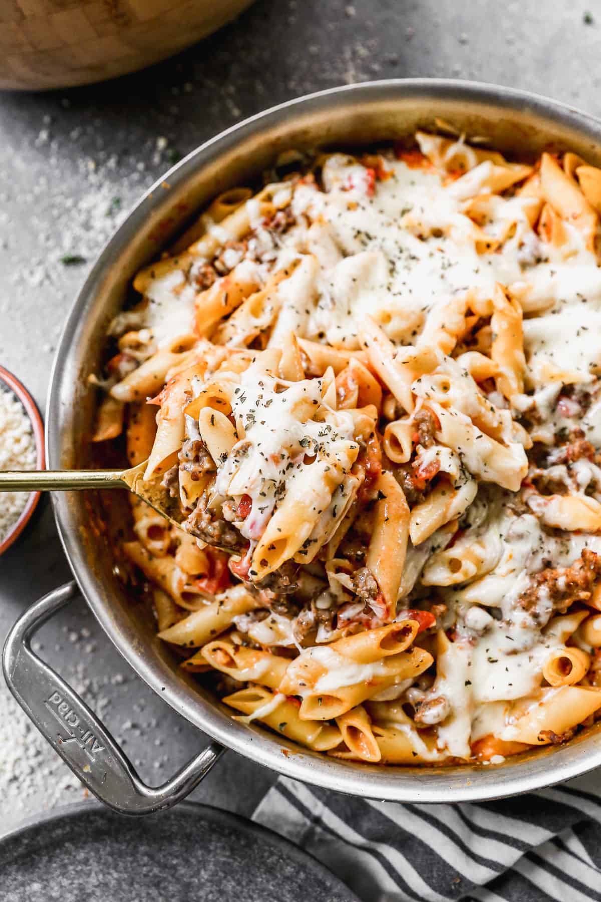 Baked Ziti. 