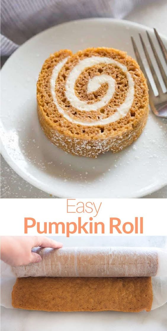 Easy Pumpkin Roll.