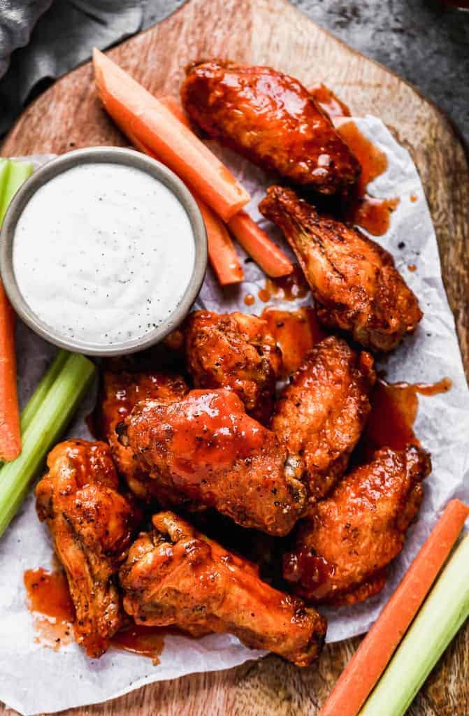 Air fryer wings