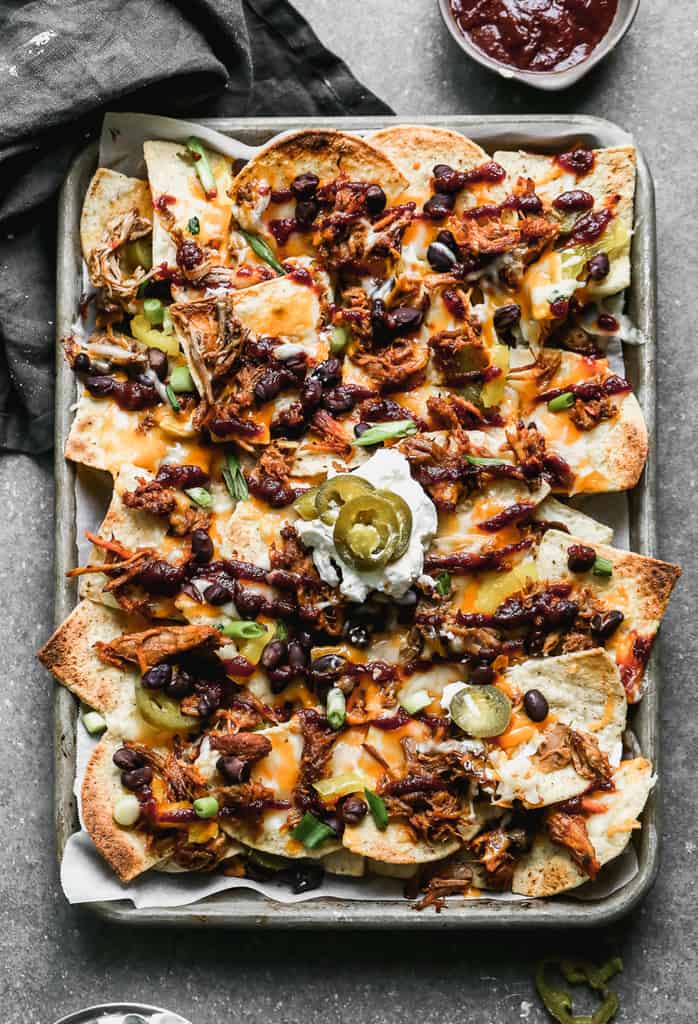 Pulled Pork Nachos.