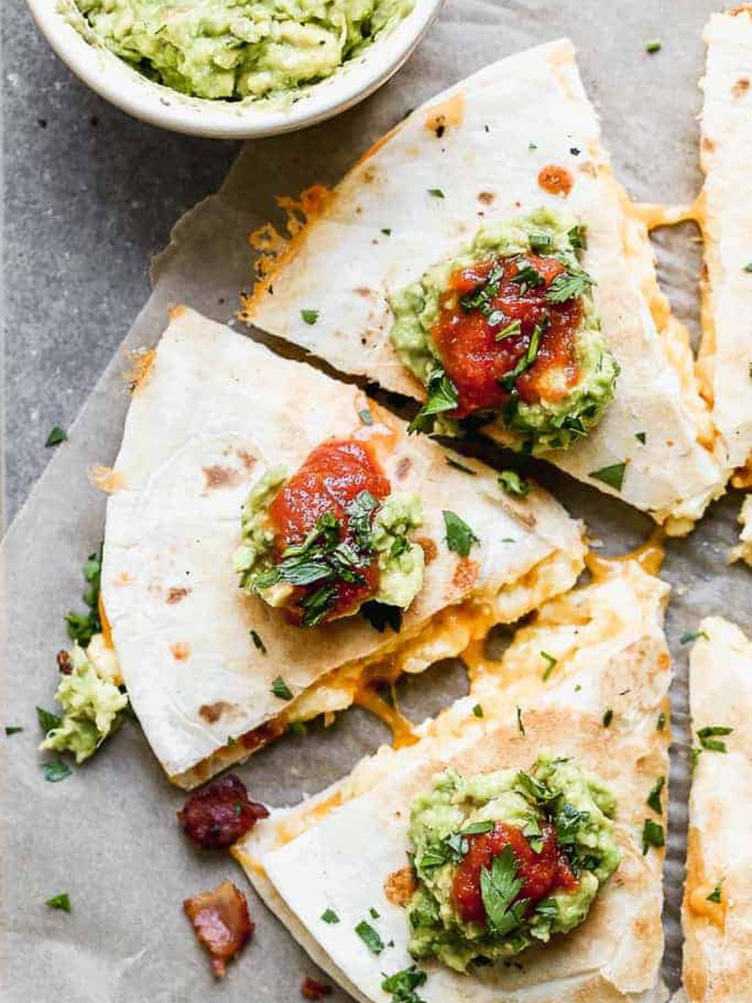 Breakfast Quesadillas.