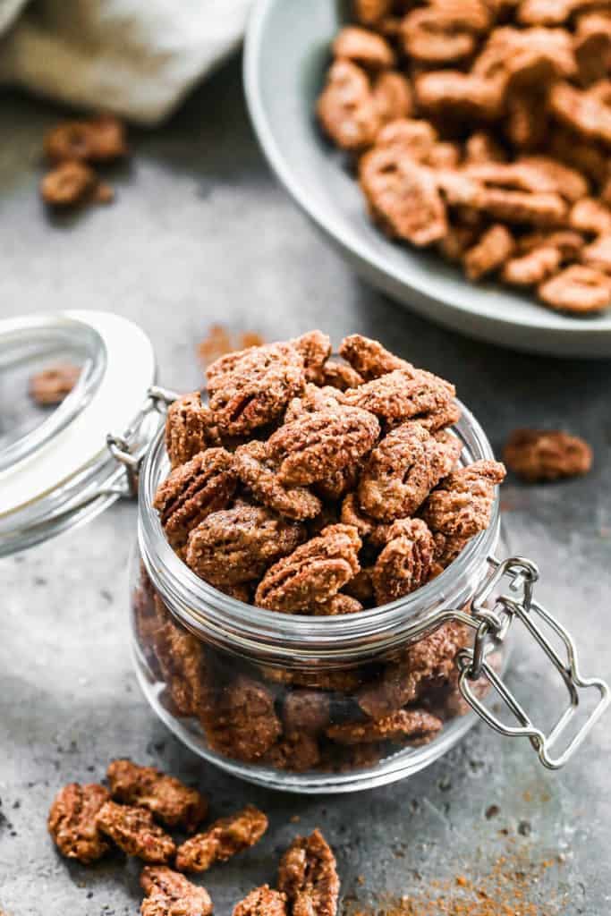 Candied Pecans.