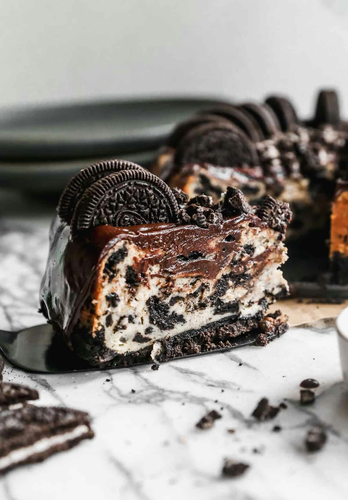 Oreo Cheesecake.