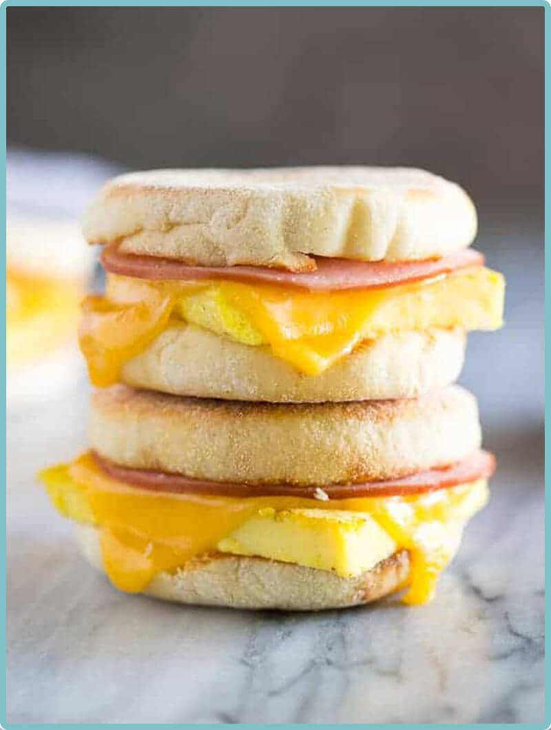 Freezer Breakfast Sandwiches