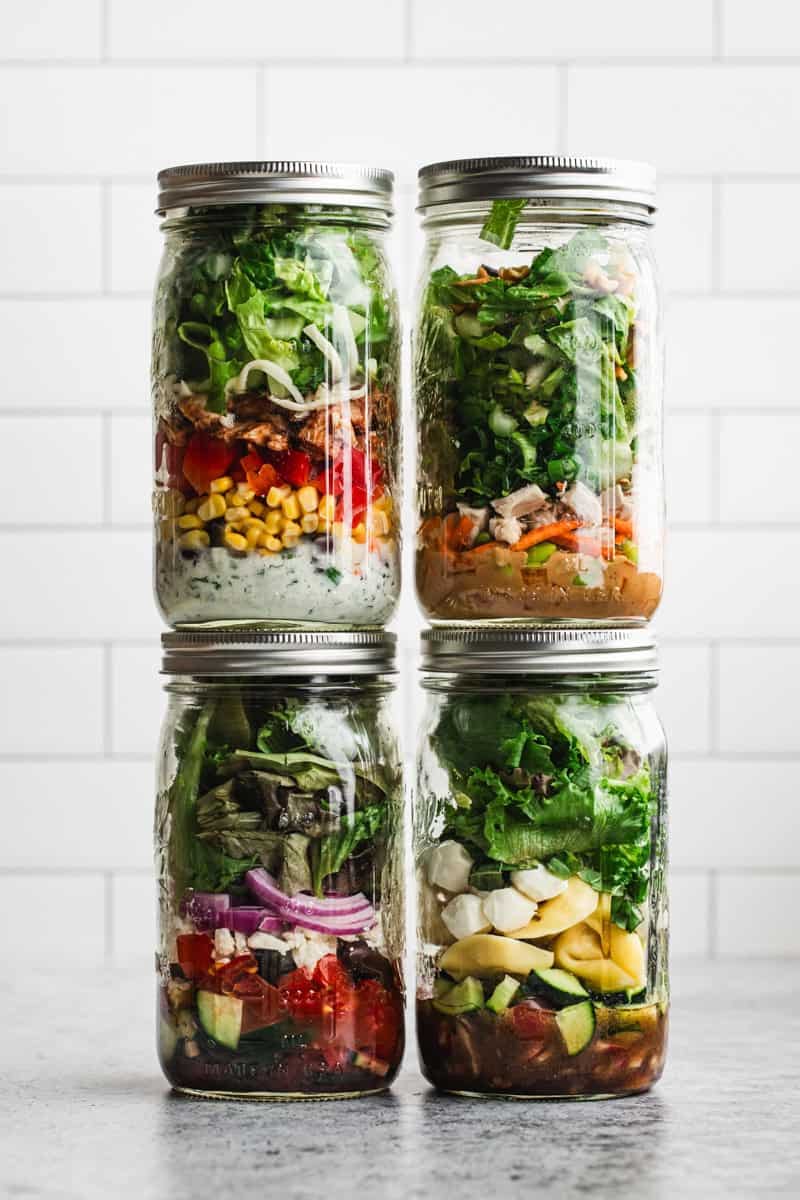 Mason Jar Salad.