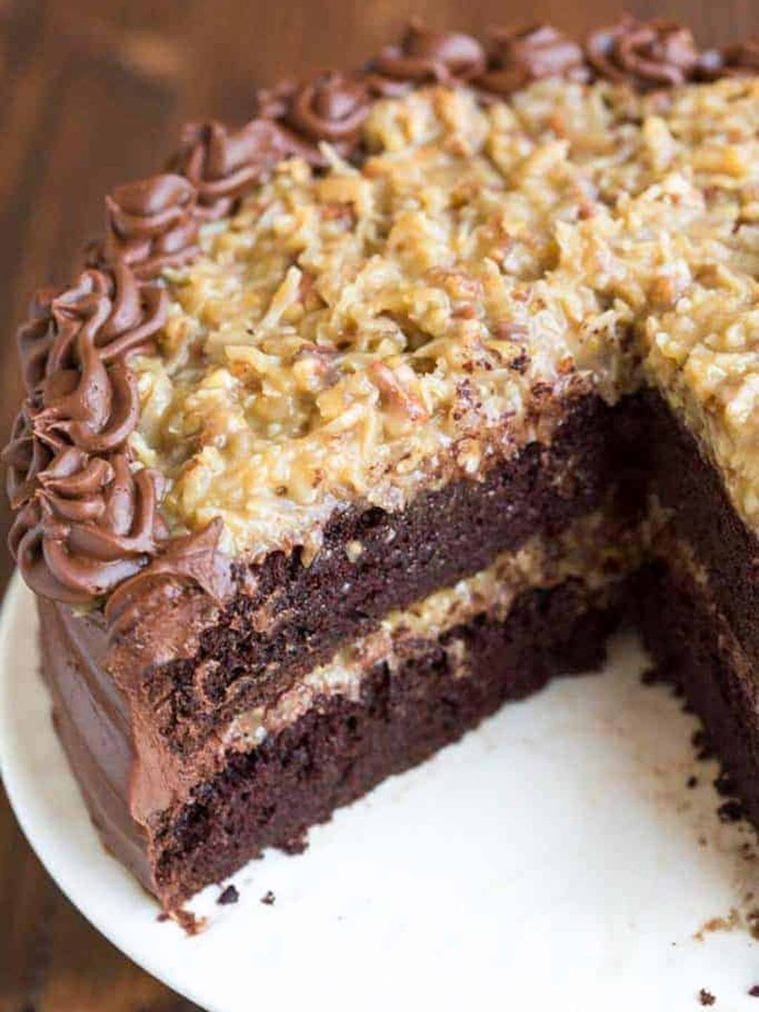 German Chocolate Cake.