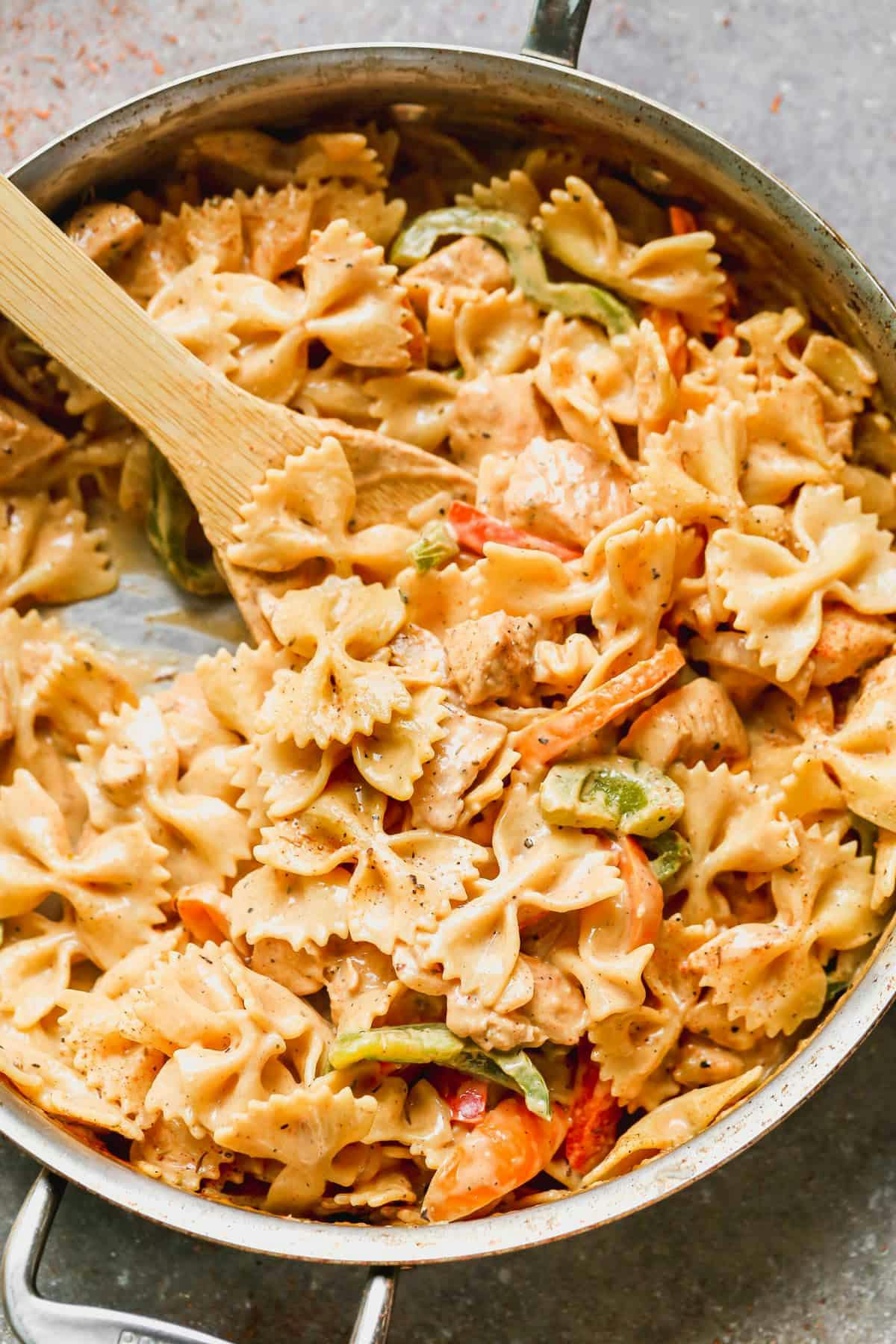 Cajun Chicken Pasta.