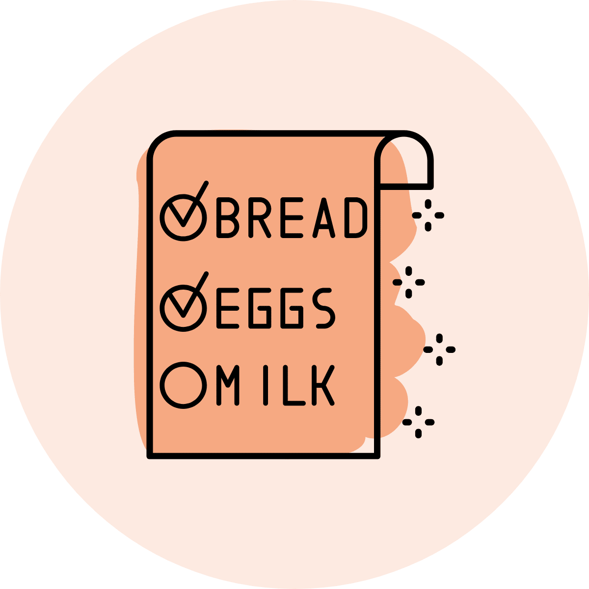 Grocery List Icon