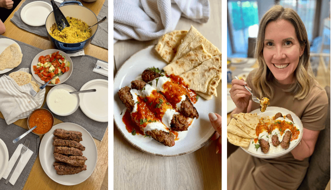 Yogurtlu Kebabs collage.