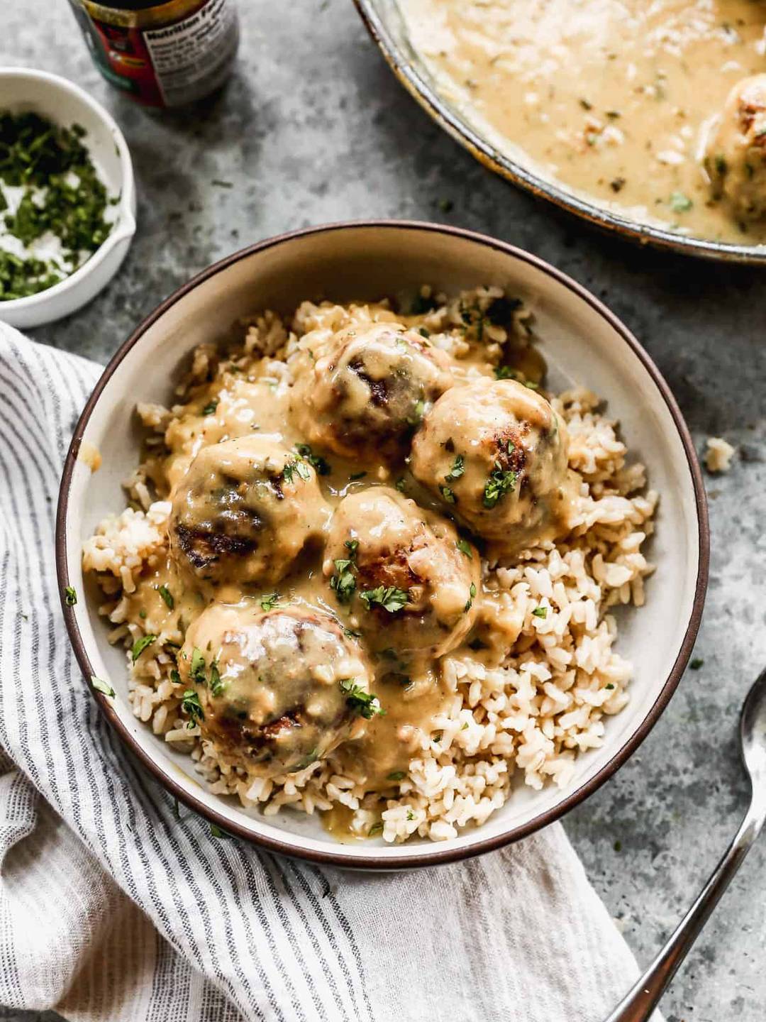 Thai Green Curry Meatballs