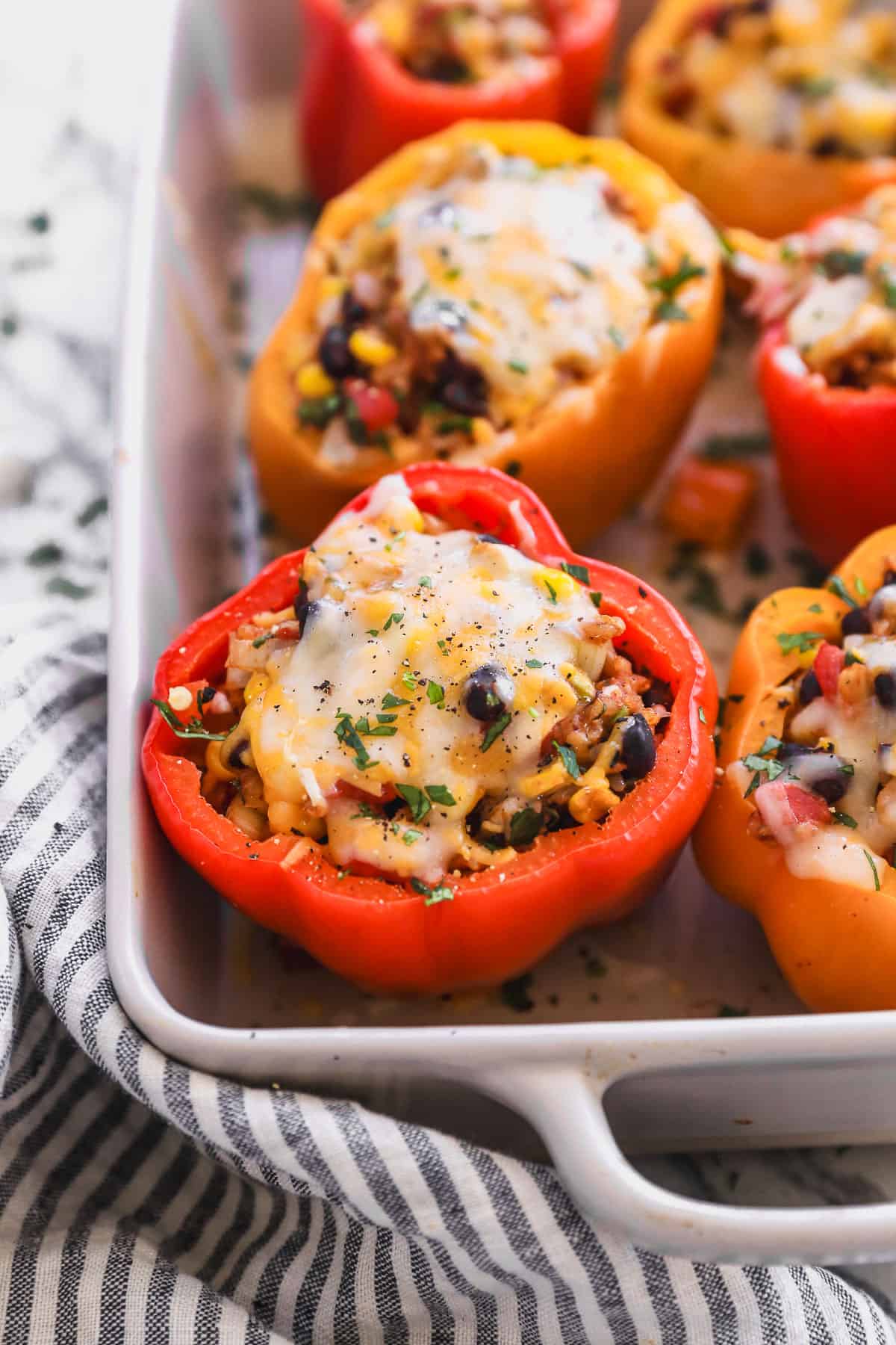 Vegetarian Stuffed Peppers